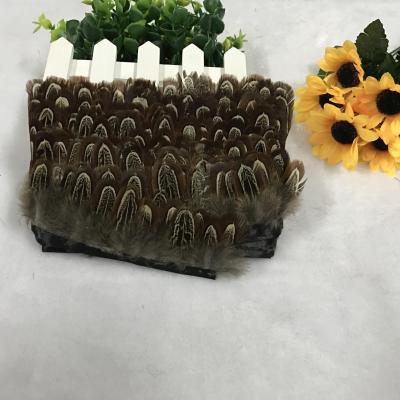 The sun spot wholesale pheasant feather cloth Dachang DIA accessories stage props
