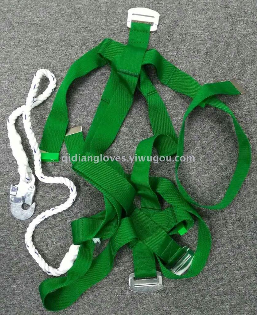 aerial work safety belt green belt body polypropylene