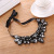Manufacturers selling fashion glass crystal beads necklace Dickie handmade needlework sewing spot