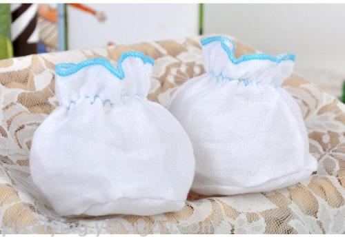 Factory Direct Sales Gauze Booties Baby Safety Foot Protector Newborn Booties Baby Products