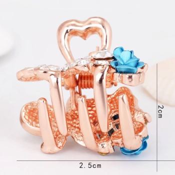 款韩版小号抓夹蝴蝶结爪子刘海头发夹子发饰水