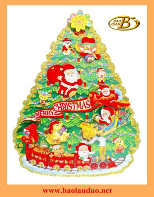 The latest Christmas tree Christmas tree stickers