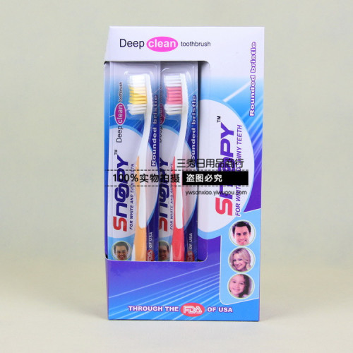 E911 Medium Hair Adult Toothbrush Wave 576 branch/Box