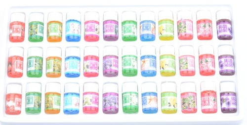 hot sale 36 pcs 3ml water-soluble aromatherapy essential oil hot sale aromatherapy products single piece can be sold