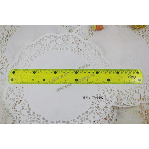 30cm Soft Ruler High Quality Ruler Student Office High-Grade Stationery 