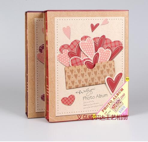 创意新款盒装4D200张相册婚庆纪念礼品影集