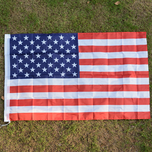 wholesale world national flag 90 * 150cm polyester printing american flag factory direct