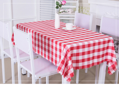 Table household checked tablecloth restaurant tablecloth rectangular table cloth