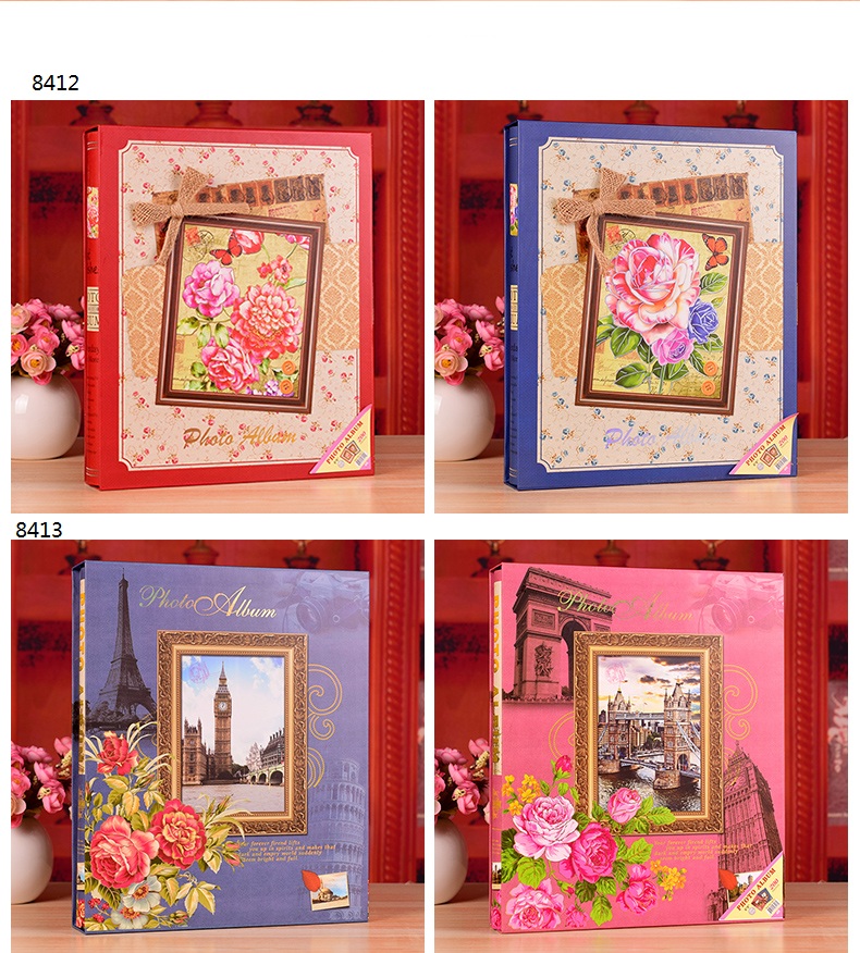 新款创意影集8寸200张家庭成长纪念礼品相册