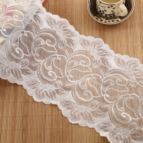 factory direct sales exquisite translucent embroidery retro style wide lace accessories