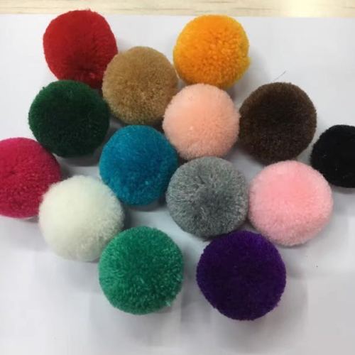 2017 round ball waxberry ball 3cm hair ball manufacturer