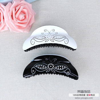 [韩版亚克力发抓发夹头饰抓夹头发爪子发卡竖夹饰品] 韩版亚克力发抓发夹头饰抓夹头发爪子发卡竖夹饰品