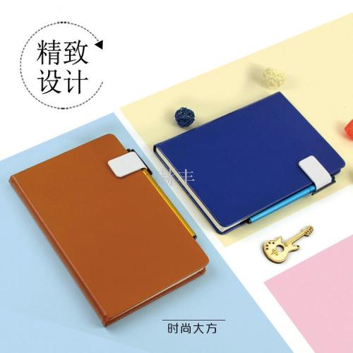 custom paperback notebook a5 notepad pu belt button diary book korean creative book wholesale