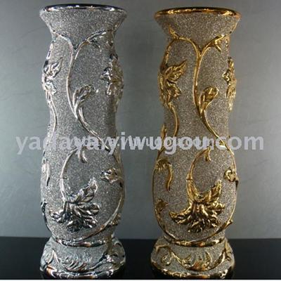 Electroplating high-quality ceramic vase high price