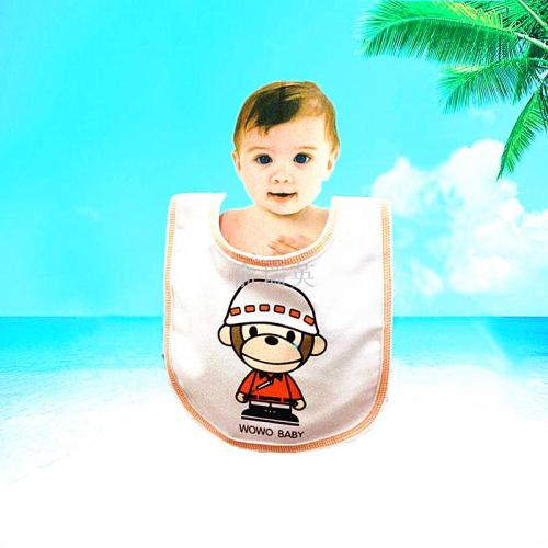Baby Supplies Baby Cartoon Waterproof Anti-Dirty Bib Baby Bib Baby Bib Factory Direct Sales