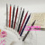 Spray paint metal aluminum rod gift ball point pen can be printed LOGO rotary ball pen