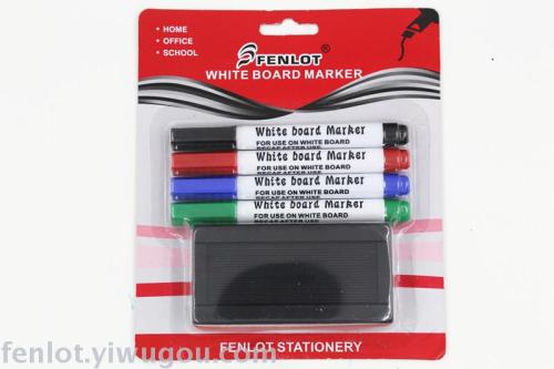 fenlot with hook erasable whiteboard pen （4+1）