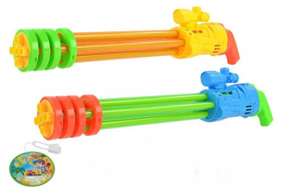 Children's toys wholesale gun series play sand play in the water Gatlin water cannon 65CM bag