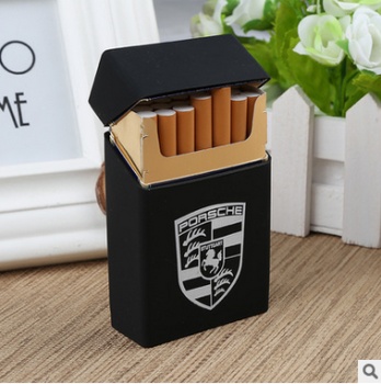 定制logo和图案硅胶烟盒套 男士女士烟盒 硅胶