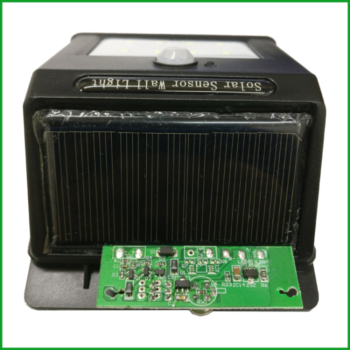 智能太阳能感应灯电路板 LED壁灯线路板_ 义