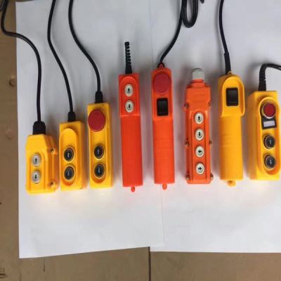 Special handle for electric hoist
