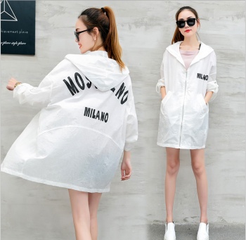 2017新款春装风衣女中长款休闲韩版连帽防晒