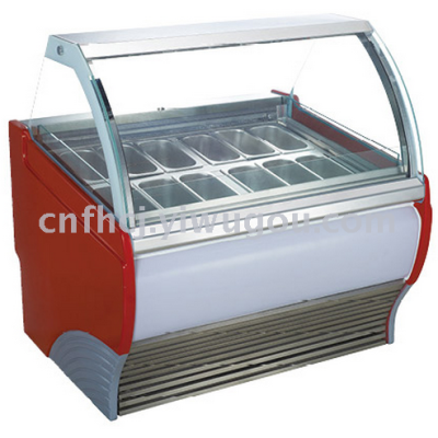 Ice Cream Display Case, Japanese Cake Counter, Refrigerated Cabinet, Kitchen Equipment, Food Machinery
