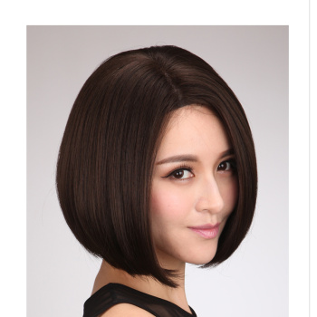 厂家直销 多色中高档化纤材质假发 长短均有_
