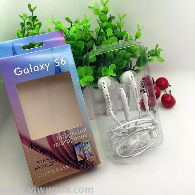 Factory direct sales apply to the new Samsung S6 headset phone headset phone tuner