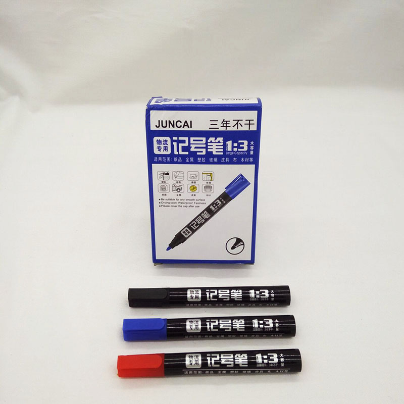 俊才 JC-680  金属塑料玻璃书写 油性记号笔