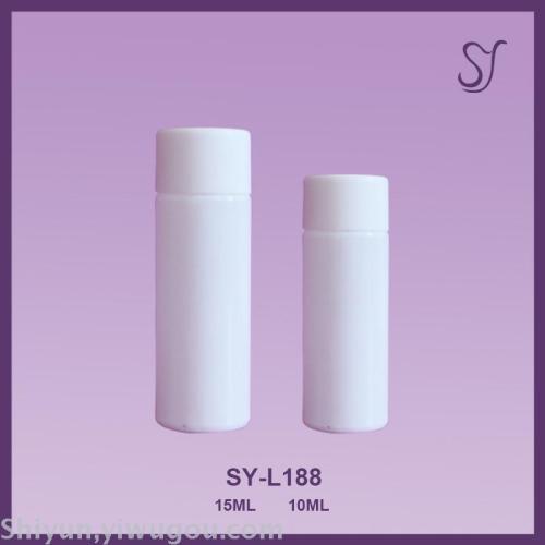 15ml 10ml mini cylindrical essential oil， lotion packaging bottle