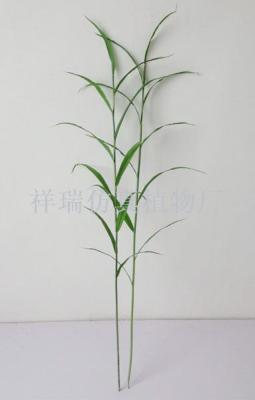 Simulation of reed leaves, false leaves, wetland, reed, reed, reed, flower garden