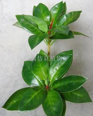 Simulation of fake red sea lotus leaf sea and leaf branch dry welding museum indoor and outdoor decoration wholesale