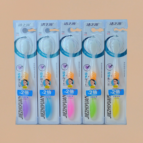 clean source 738 dynamic elastic sharpening maintenance brush wire soft hair toothbrush