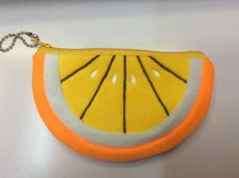 小西瓜包 橙子包 零钱包 毛绒钱包 水果包_ 义乌