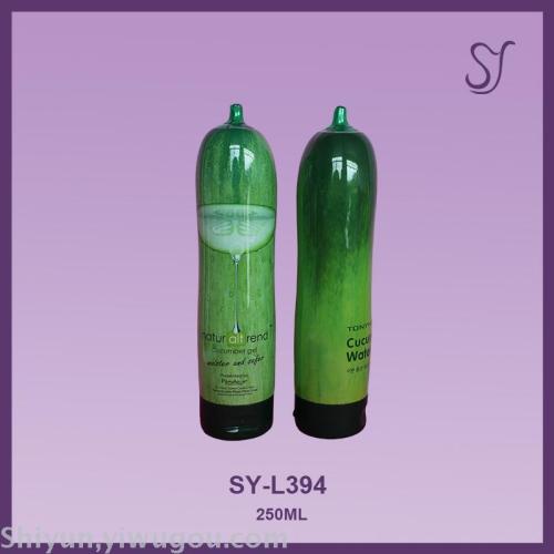 250ml inverted cucumber nursing lotion packaging bottle