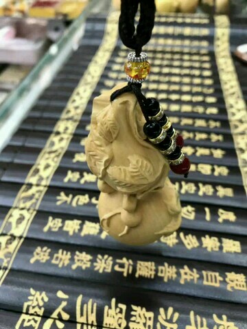 多子葫芦黄杨木佛珠手链饰品礼品
