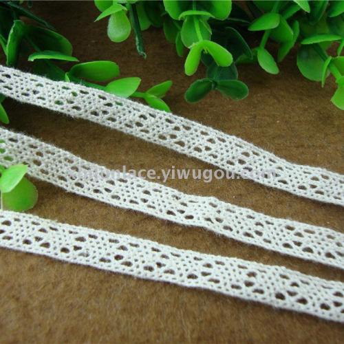 bilateral cotton lace bowknot lace white clothing accessories