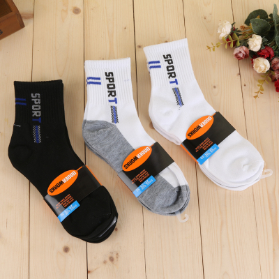 Factory direct man socks in foreign trade foreign trade of socks men's sport socks