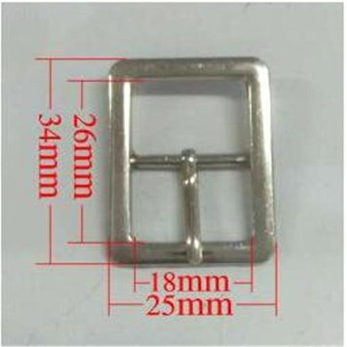 18 Inner Diameter Japanese Buckle Three-Gear Buckle Pin Buckle Factory Direct Alloy Belt Belt Belt Buckle