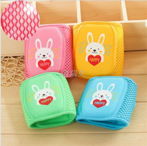 children‘s anti-fall knee breathable mesh knee pad adjustable baby crawling summer children toddler 0-6 years old