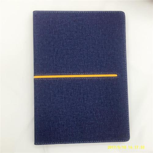 xinmiao middle strip cloth pattern paperback notepad boutique business office notebook customized ogo wholesale