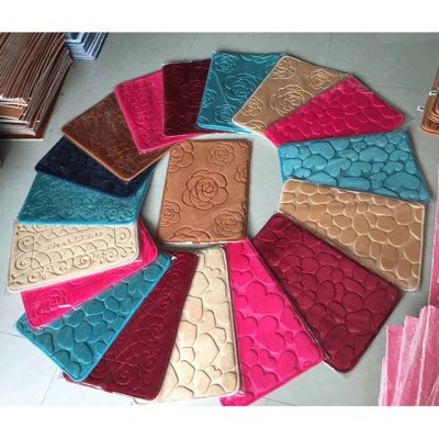 3D Stereo Embossed Flannel Sponge