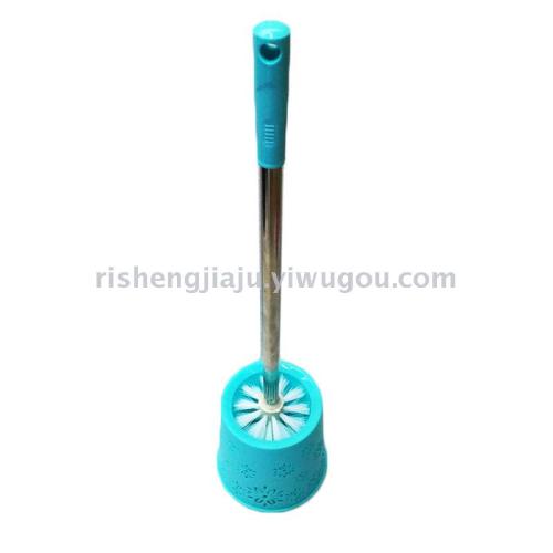 new stainless steel handle hollow base toilet brush set rs-3511