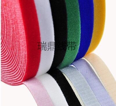 High Quality Supply 2.0cm Glue-Free Ordinary Velcro Tape Color Sub-Mother Tape