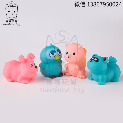 manufacturer animal vinyl toy simulation doll with cry children pinch toy wholesale pet toy