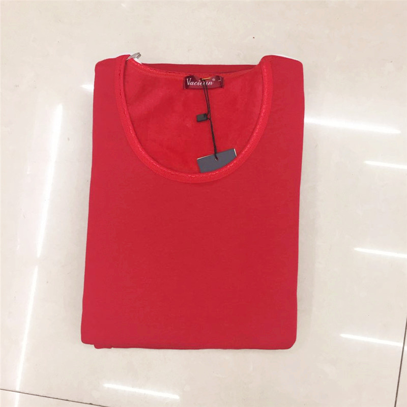 女士加绒加厚保暖内衣套装超柔绒内衣