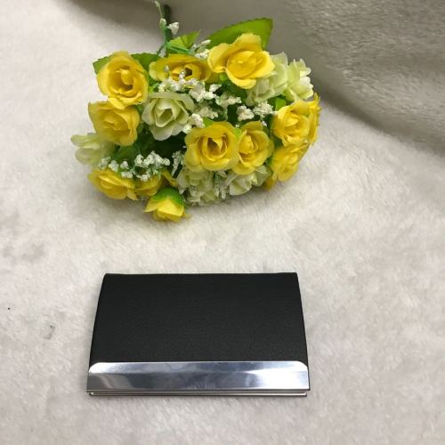 business card case pu stainless steel card holder business card holder gift gift