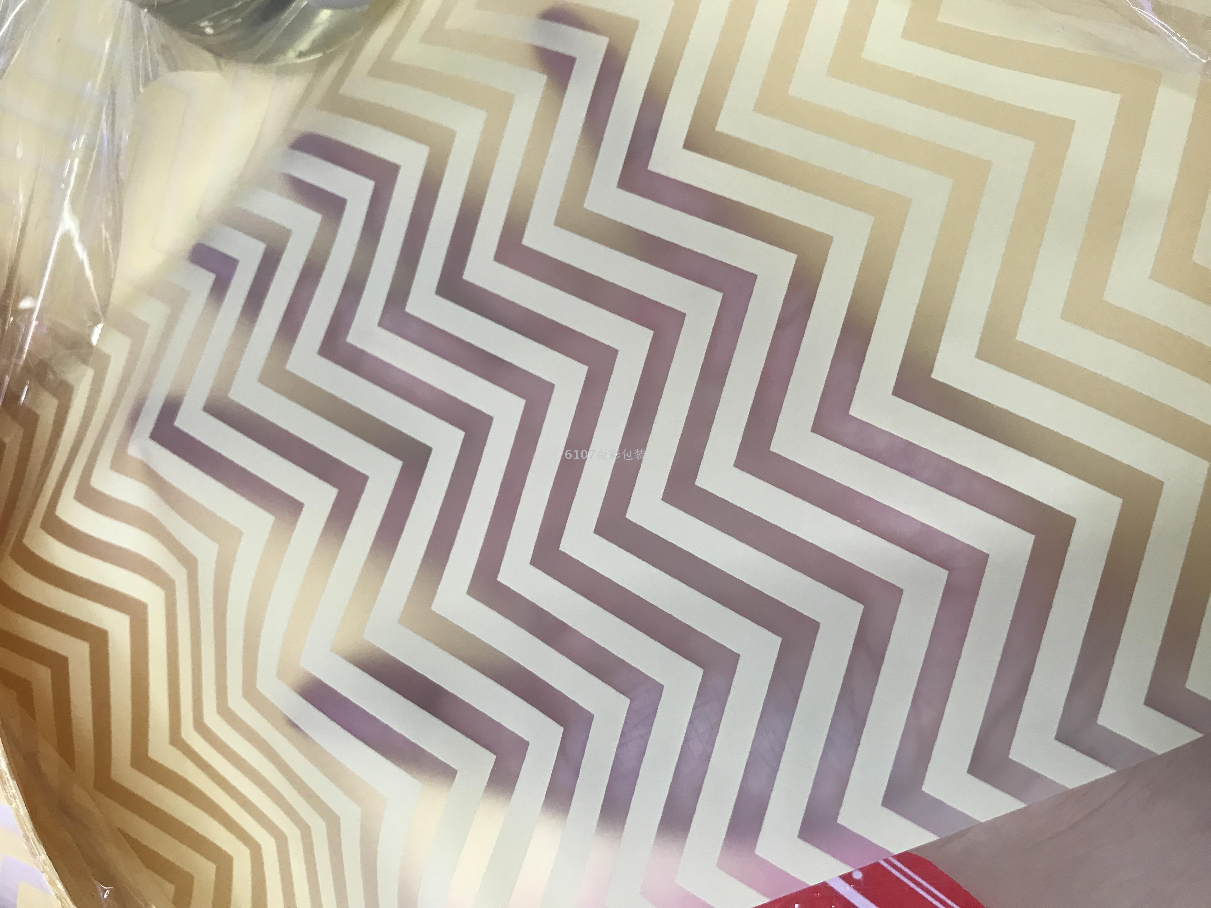 雾面纸 鲜花包装纸 透明印花包装纸