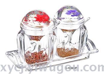 New style of acrylic storage box for sealed seasoning jars 5010 5011 pic 3